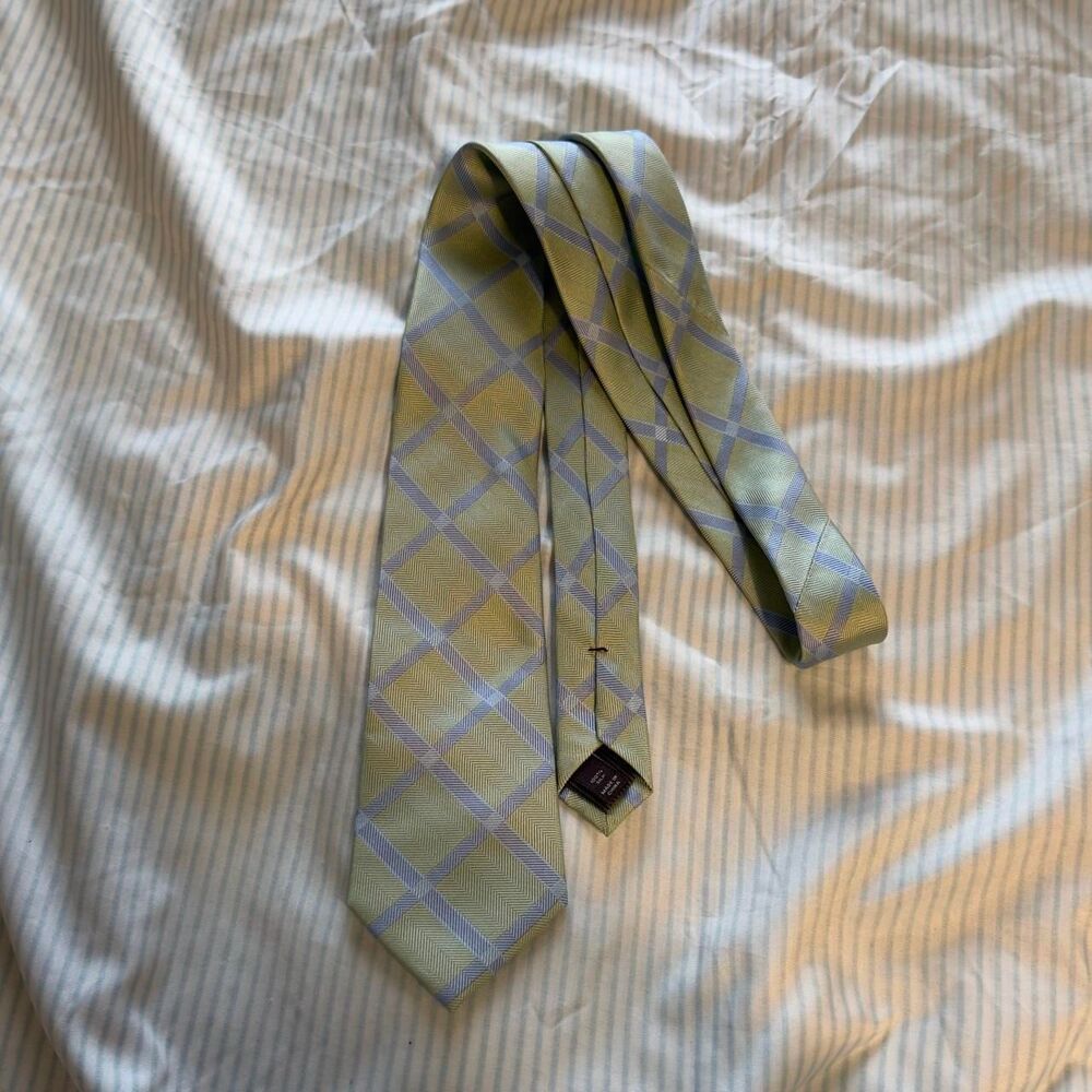 Nordstrom green silk tie #formalwear #silktie